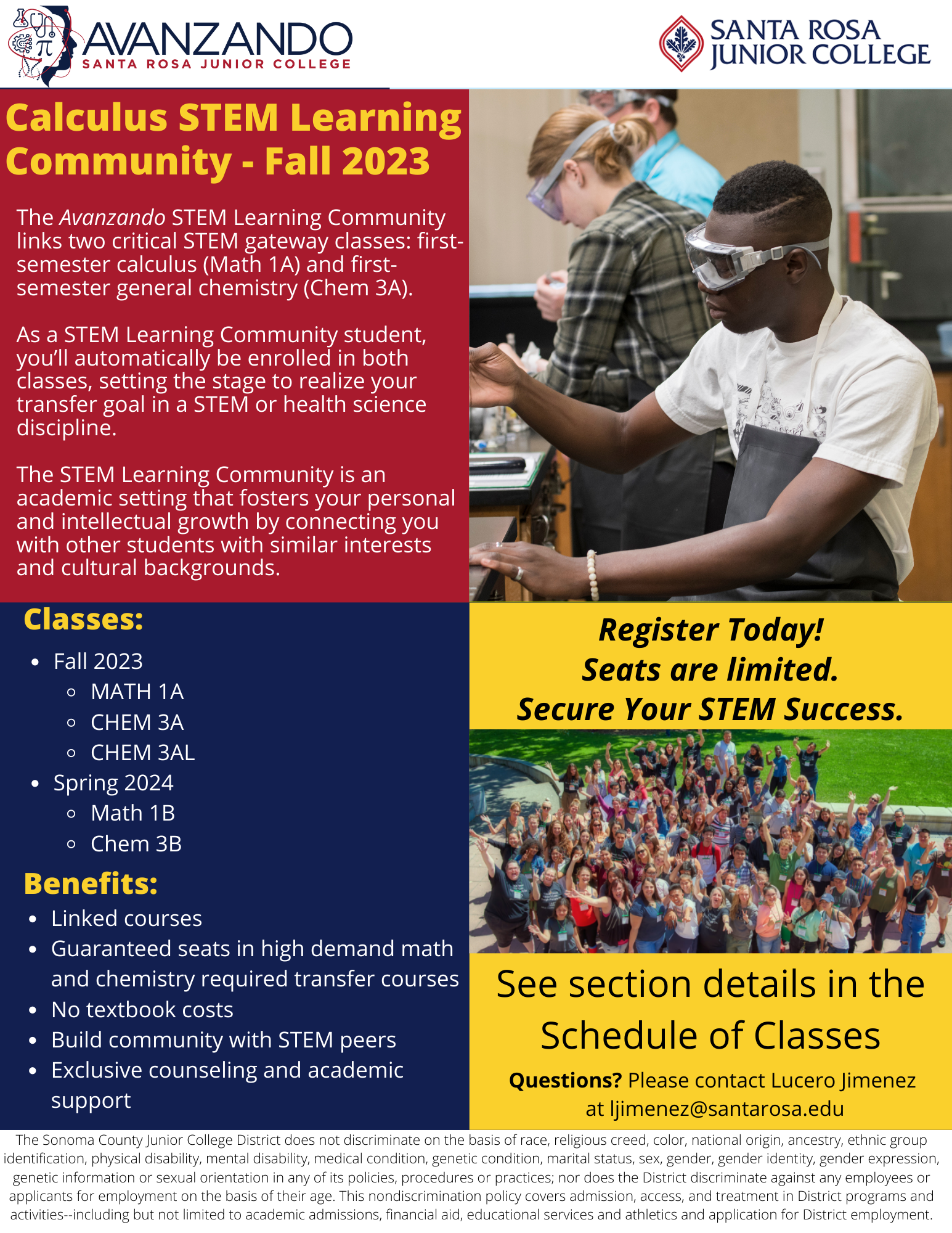 STEM Learning Community Flyer 